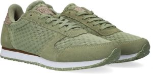 Woden Ydun Suede Mesh Ii Lage sneakers Dames Groen