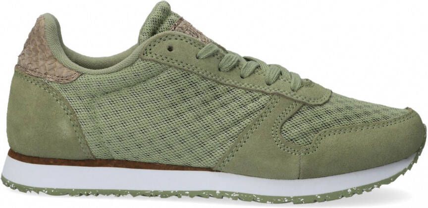 Woden Ydun Suede Mesh Ii Lage sneakers Leren Sneaker Dames Beige - Foto 3