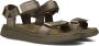 Woden Elegant Platte Sandalen met Natural Soft-technologie Green Dames - Thumbnail 1