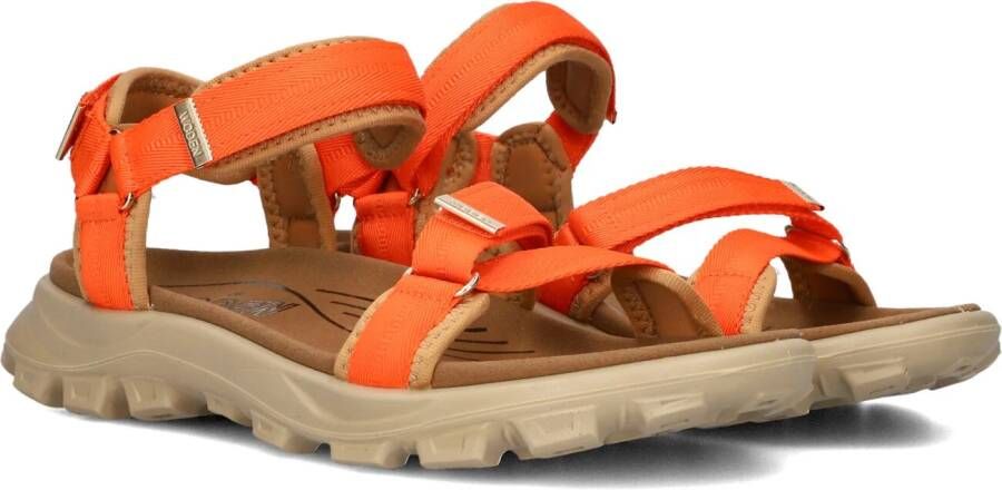 Woden Sandie Sandalen Dames Oranje