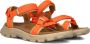 Woden Sandie Sandalen Dames Oranje - Thumbnail 1