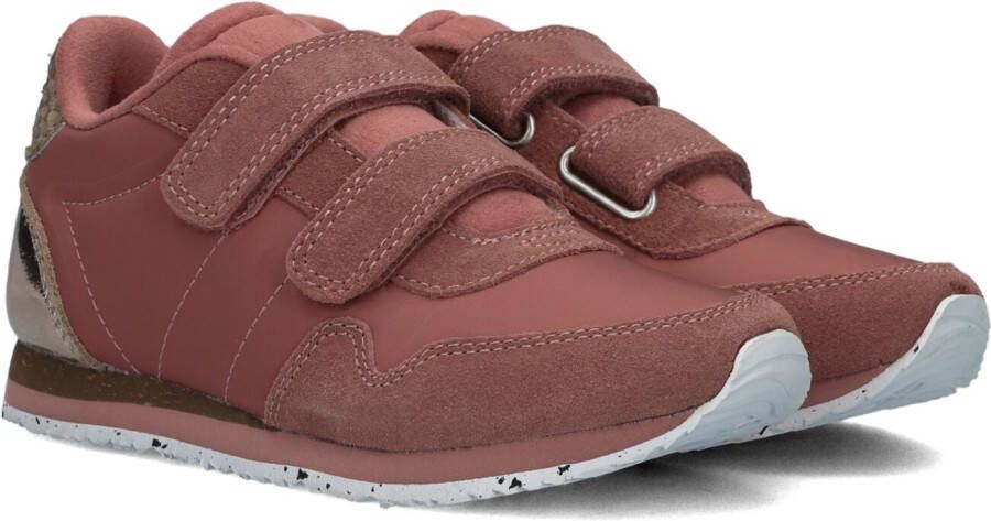 Woden Nor Suede Lage sneakers Meisjes Roze