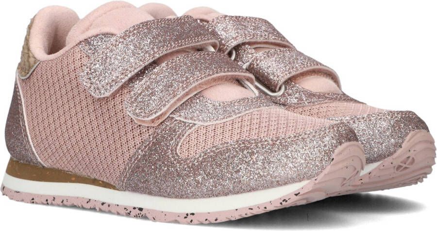 Woden Ydun Glitter Ii Kids Lage sneakers Meisjes Kids Roze