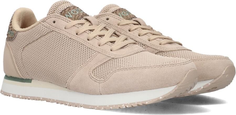 WODEN Lage Sneakers Dames Ydun Icon Textiel Beige - Foto 6