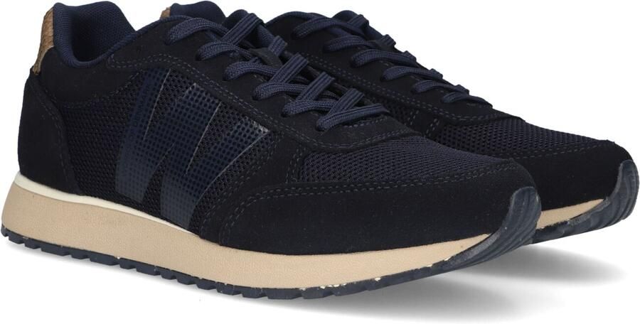 Woden Ydun Icon II leren sneakers donkerblauw - Foto 2