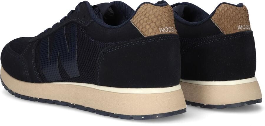 Woden Ydun Icon II leren sneakers donkerblauw - Foto 5