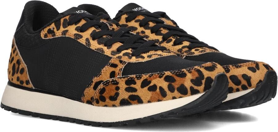 WODEN Sneakers laag 'Ronja' bruin karamel zwart