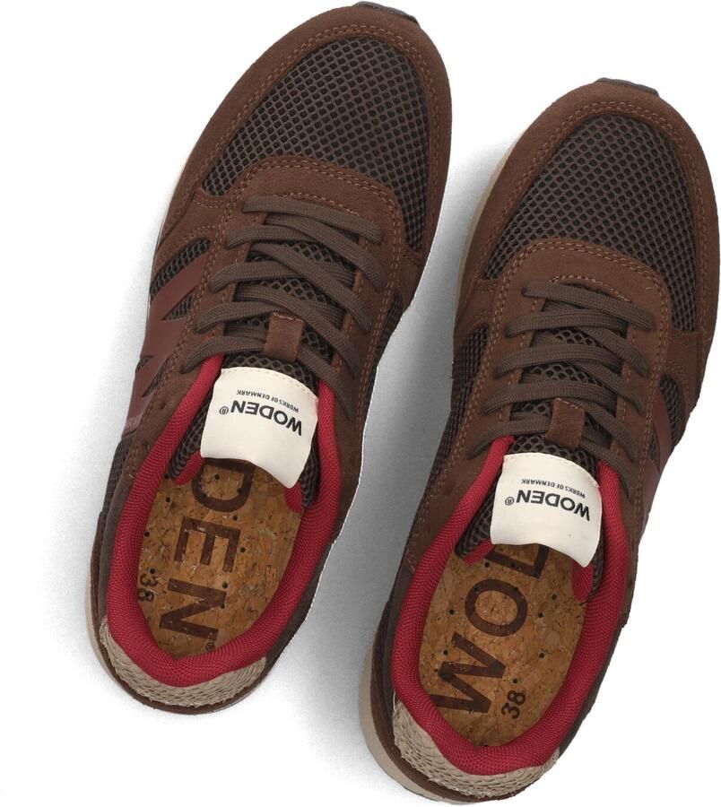 Woden Ronja Icon suède leren sneakers bruin - Foto 3