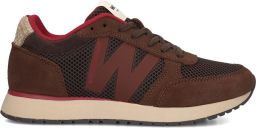 Woden Ronja Icon suède leren sneakers bruin