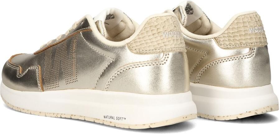 Woden Nora Natural Soft Sneakers goud Leer Dames - Foto 5