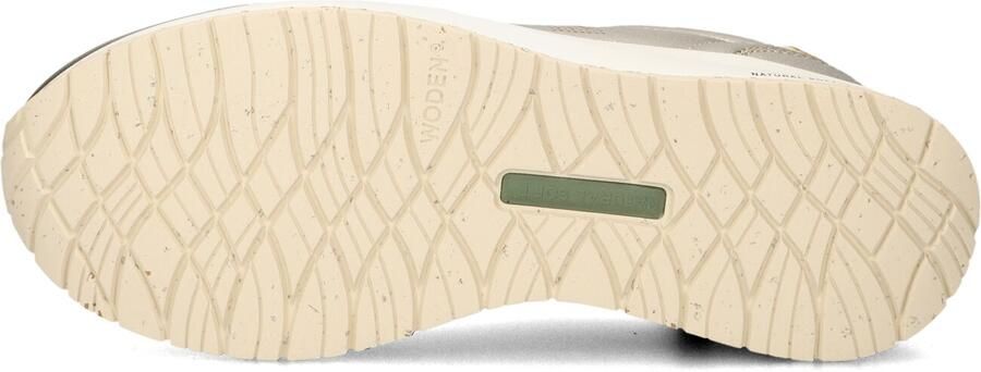Woden Nora Natural Soft Sneakers goud Leer Dames - Foto 4