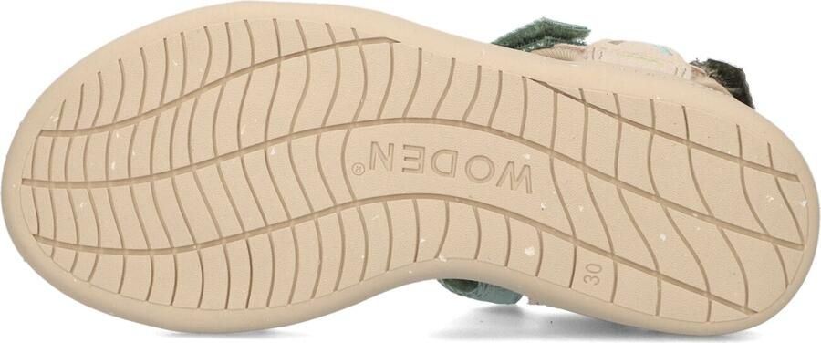 Woden Cirkeline Sandalen Meisjes Kids Groen - Foto 4