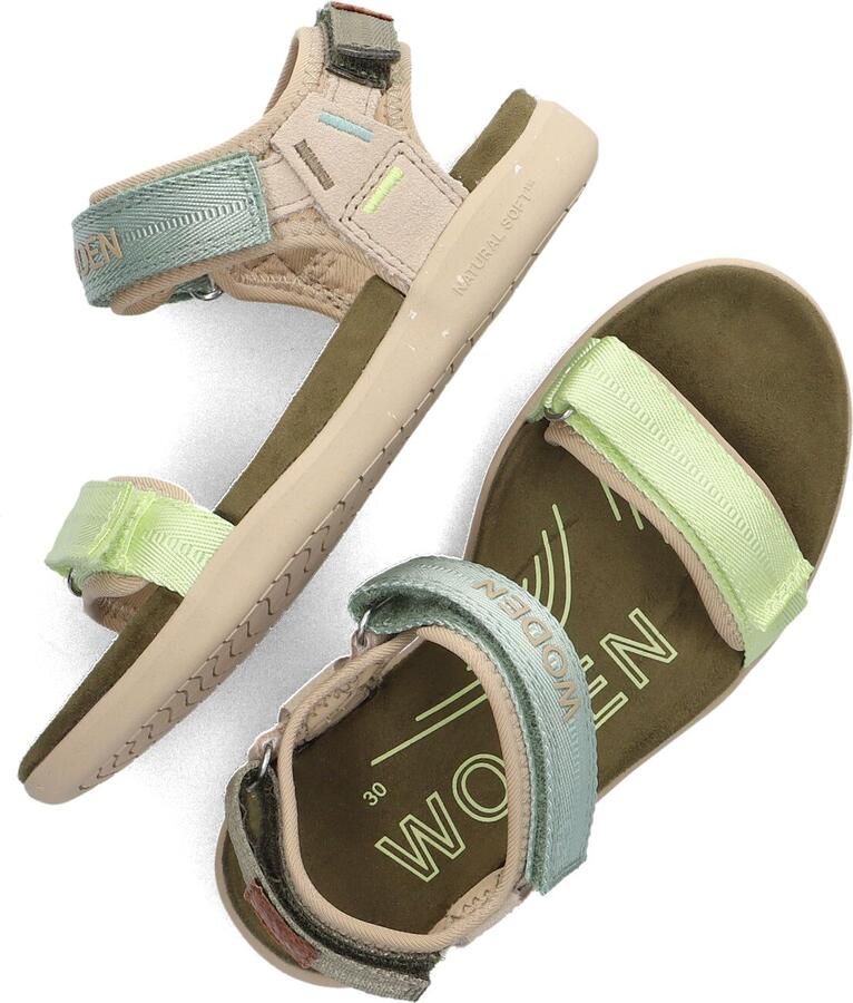 Woden Cirkeline Sandalen Meisjes Kids Groen
