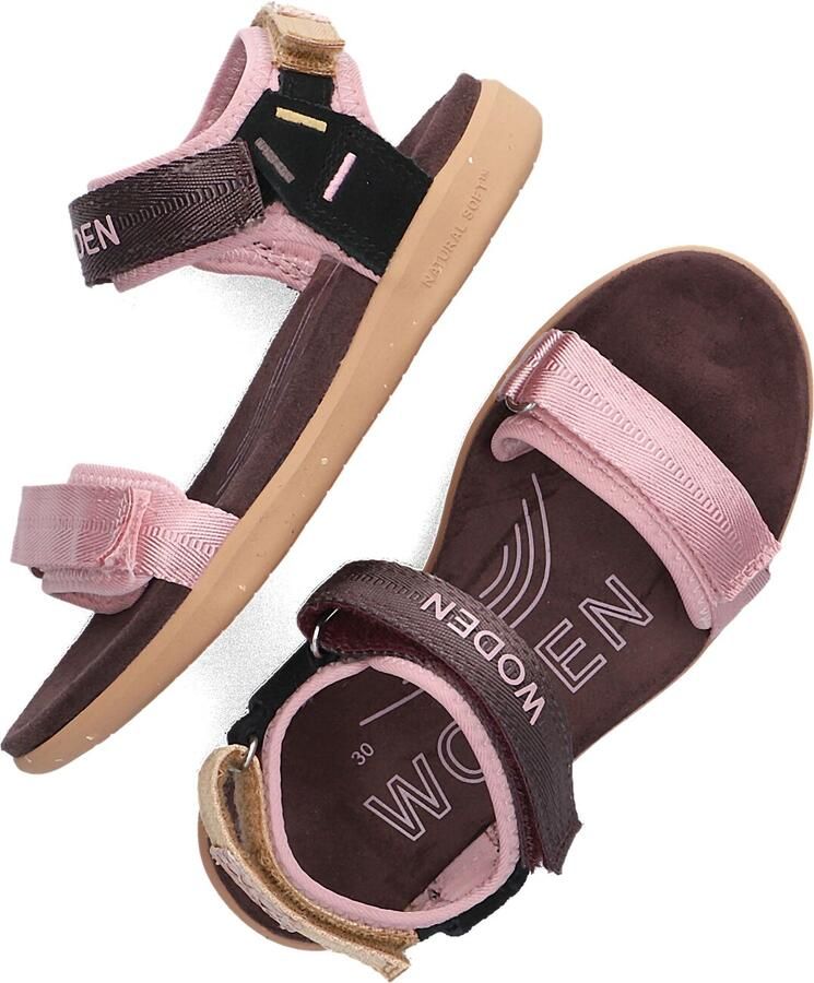 Woden Cirkeline Sandalen Meisjes Kids Roze - Foto 2