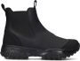 Woden Magda Track Waterproof Chelsea boots Enkellaarsjes Dames Zwart - Thumbnail 1