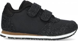 Woden Sandra Pearl Nylon Lage sneakers Meisjes Zwart