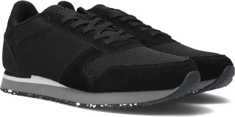 WODEN Lage Sneakers Dames Ydun Icon Maat: 38 Materiaal: Mesh Kleur: Zwart