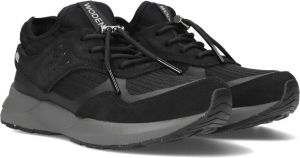Woden Zoey Lage sneakers Dames Zwart