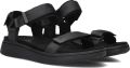 Woden Stijlvolle Line Sandalen Black Dames - Zwart