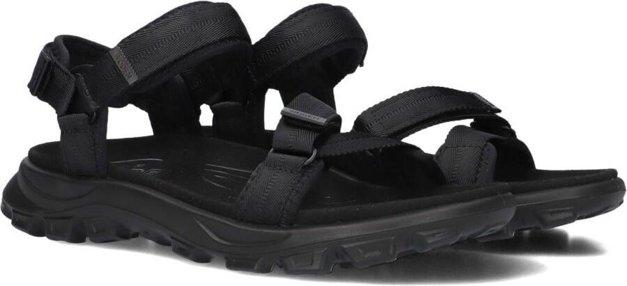 Woden Sandie Sandalen Dames Zwart