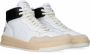 Womsh Ink High Hoge sneakers Leren Sneaker Heren Wit - Thumbnail 2