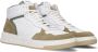 Womsh Witte Hoge Sneaker met Unieke Details White Heren - Thumbnail 1