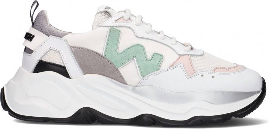 Womsh Futura Lage sneakers Leren Sneaker Dames Wit