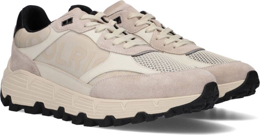 Woolrich Tex Mesh Lage sneakers Leren Sneaker Heren Beige