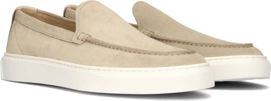 Woolrich Beige Loafers Boat Slip On Heren