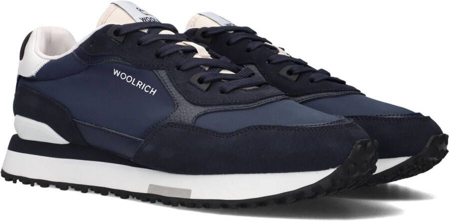 Woolrich Blauwe Lage Sneakers Retro Sneaker Heren