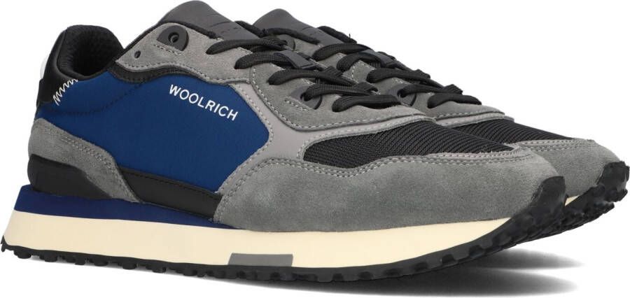 Woolrich Blauwe Lage Sneakers Retro Sneaker Man