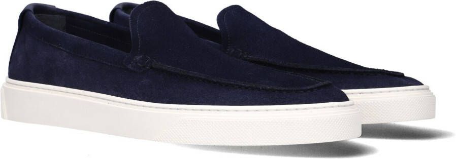 Woolrich Boat Slip On Heren Loafers Instappers Heren Blauw +