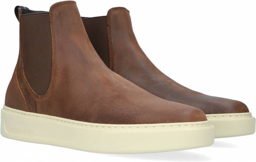 Woolrich Classic Court Chelsea boots Enkellaarsjes Heren Bruin