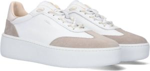 Woolrich All Around Lage sneakers Leren Sneaker Dames Wit