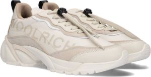 Woolrich Calf Lage sneakers Leren Sneaker Dames Wit