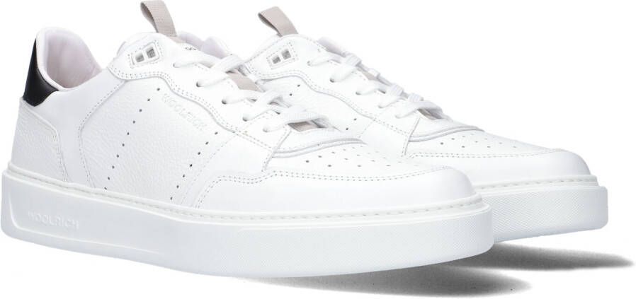 Woolrich Witte Lage Sneakers Classic Basket Heren