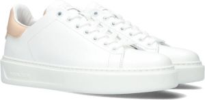 Woolrich Classic Court Dames Lage sneakers Leren Sneaker Dames Wit +
