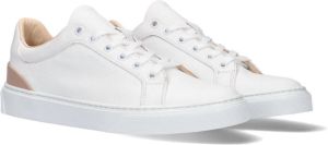 Woolrich Refined Court Dames Lage sneakers Leren Sneaker Dames Wit