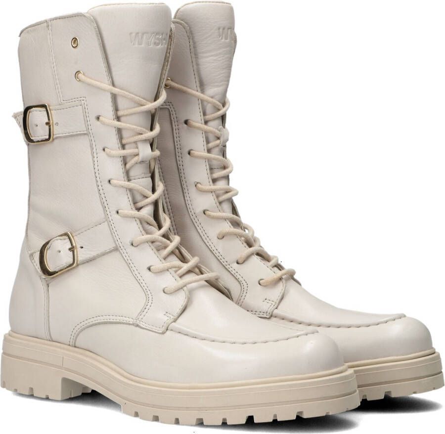 Bruin Tinten Karlie Veterboots Laarzen Met Veters Meisjes Beige