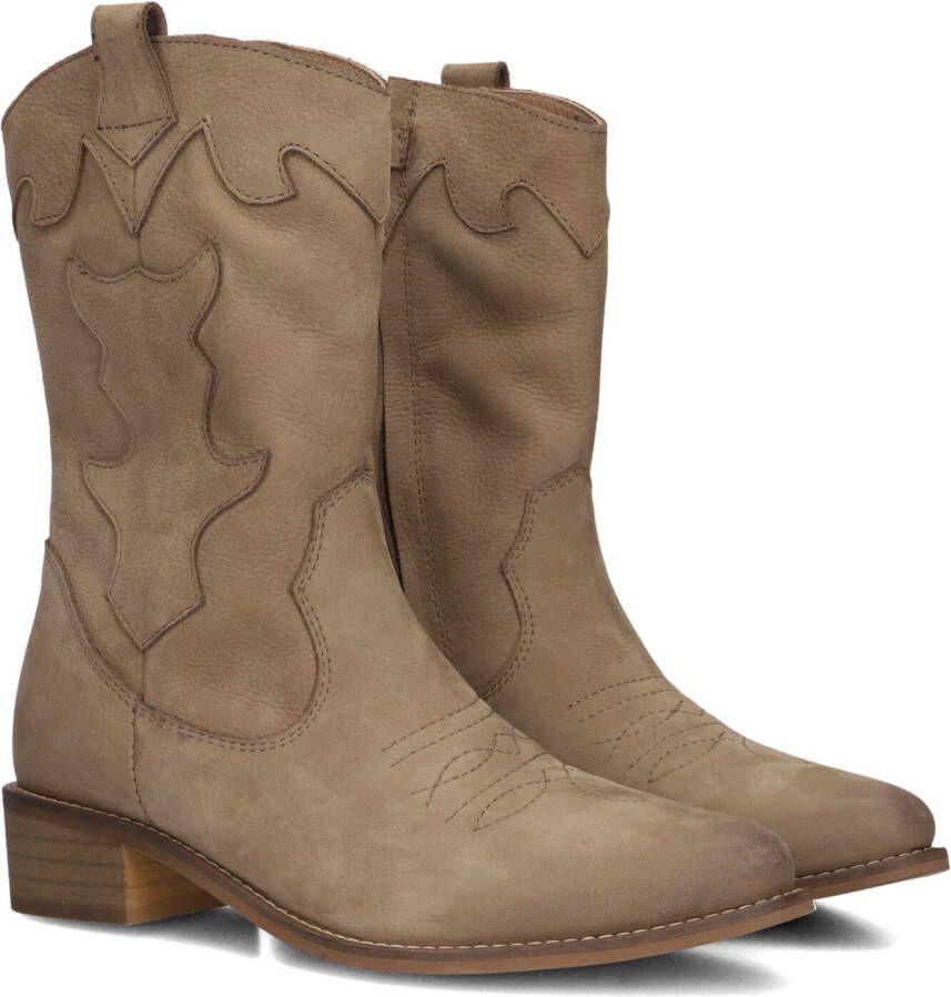 Wysh Nolia Laarzen Suède Meisjes Camel
