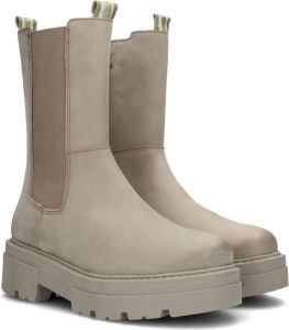 Wysh Suzan Chelsea boots Enkellaarsjes Meisjes Taupe