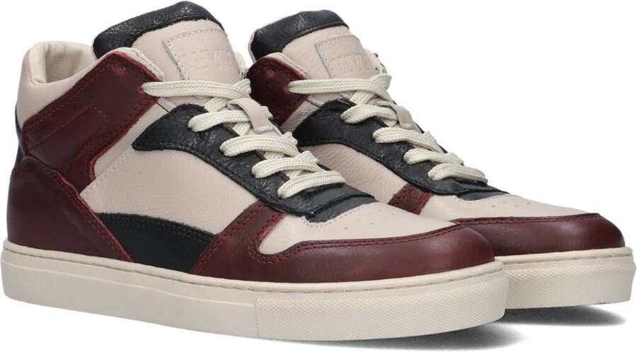 Wysh Chase Hoge sneakers Leren Sneaker Jongens Kids Taupe
