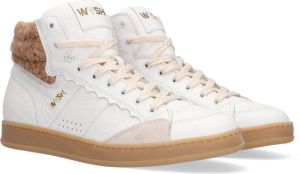 Wysh Lea Hoge sneakers Leren Sneaker Meisjes Wit