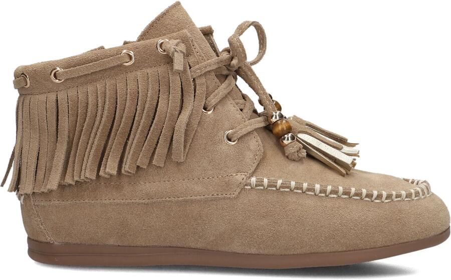 Wysh Roos Enkellaarsjes Meisjes Beige - Foto 3