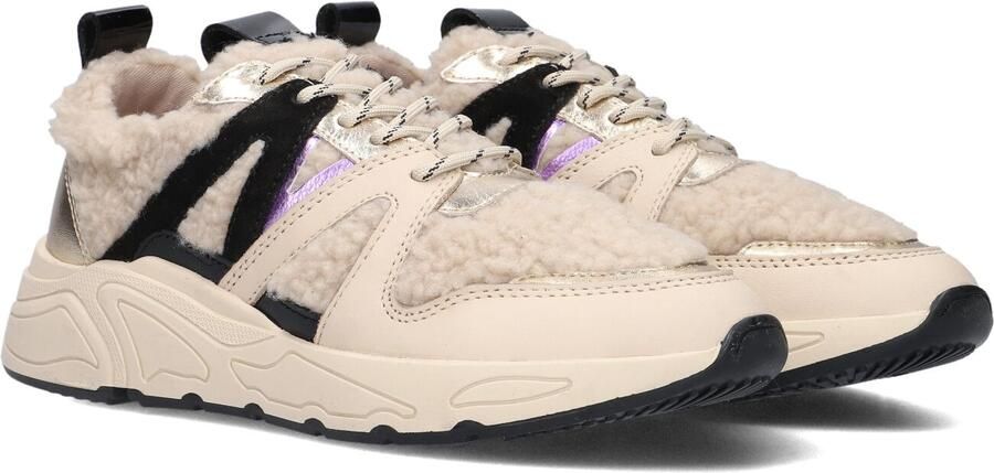 Wysh Carocel Lage sneakers Leren Sneaker Meisjes Beige - Foto 2