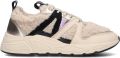 Wysh Carocel Lage sneakers Leren Sneaker Meisjes Beige - Beige