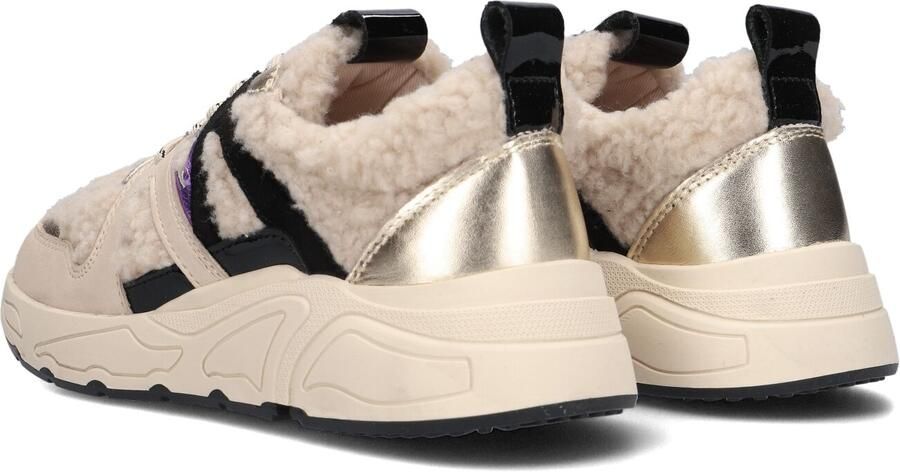 Wysh Carocel Lage sneakers Leren Sneaker Meisjes Beige - Foto 3
