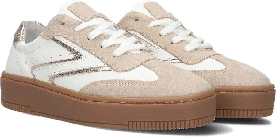 Wysh Dasha Sneakers Meisjes Leren Sneaker Beige - Foto 2