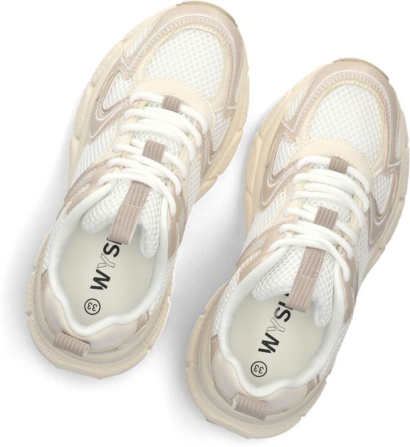 Wysh Meau Sneakers Meisjes Beige - Foto 4