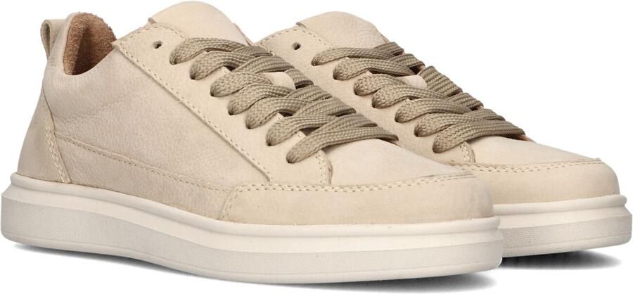 Wysh Cillian Sneakers Jongens Leren Sneaker Beige